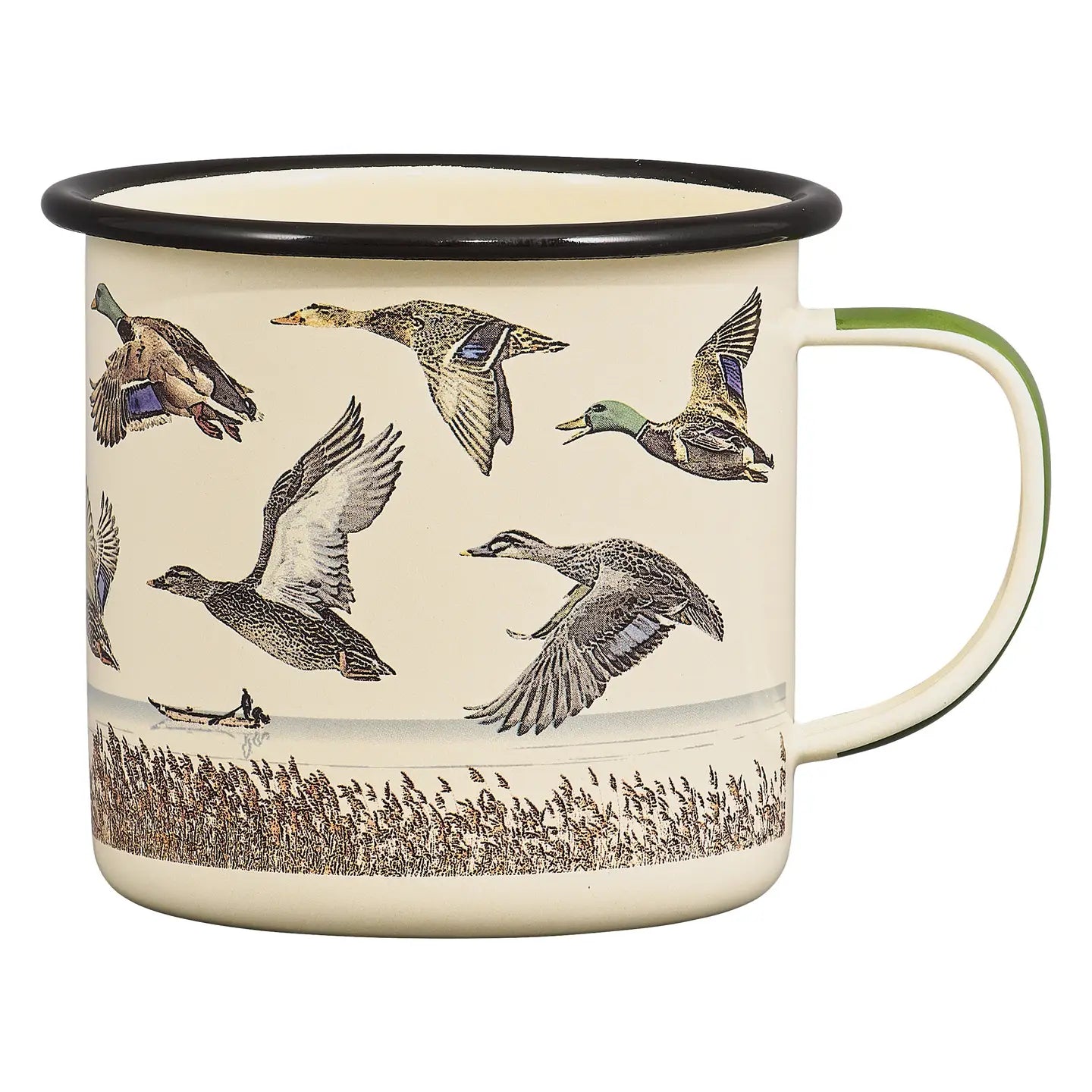 Ducks at the Lake Enamelware Camping Mug
