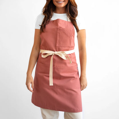 Chef's Utility Cotton Bib Apron