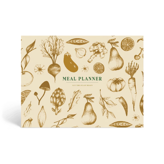 Harvest Weekly Meal Planner & Grocery List Notepad (60 pages)