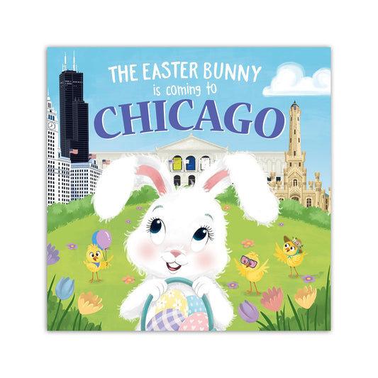 The Easter Bunny is Coming to Chicago Board Book