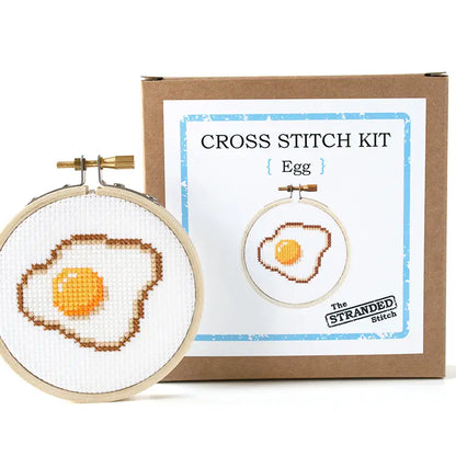 Egg 3" Mini Cross Stitch Kit