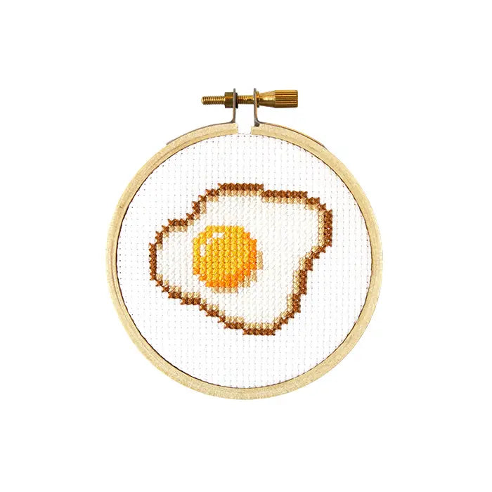 Egg 3" Mini Cross Stitch Kit