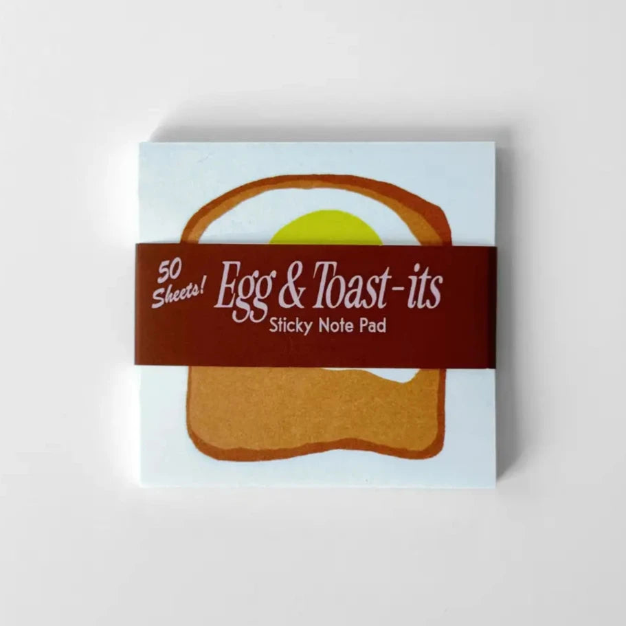 Egg & Toast Sticky Notepad