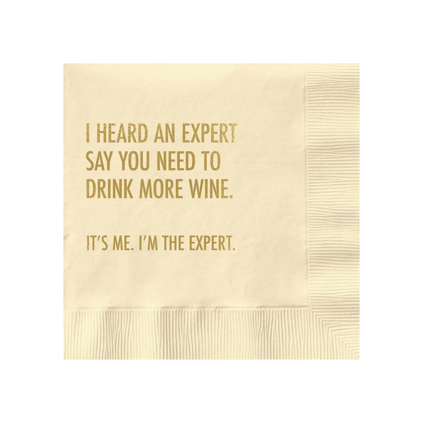 Drink More Wine Party Napkins