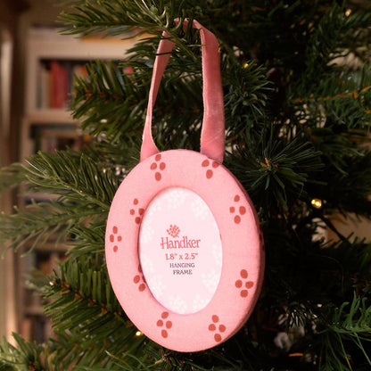 Fabric Frame Holiday Ornament