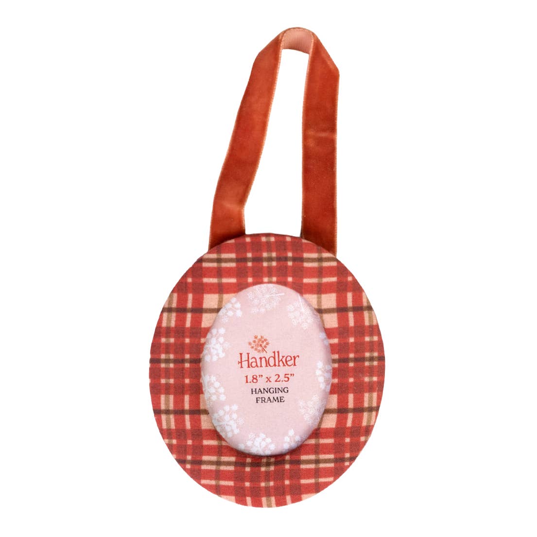 Fabric Frame Holiday Ornament