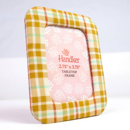 Fabric Tabletop 2.75" x 3.75” Easel-Back Frame