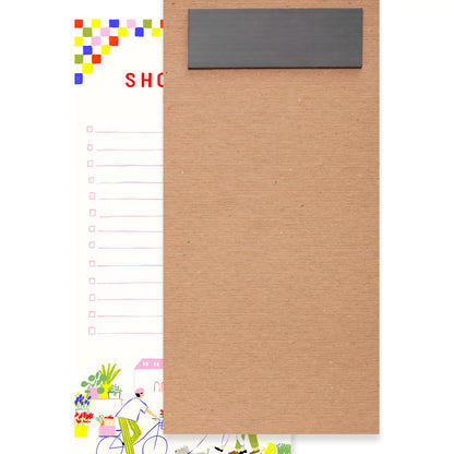 Saturday Morning Shopping List 4" x 8.5" Magnetic Notepad