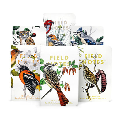 Field Notes Birds & Trees of North America Memo Notebooks (Set of 3)