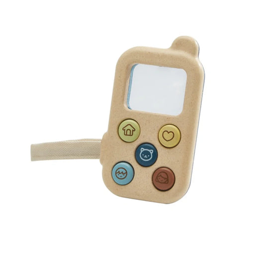 My First Phone Sustainable Wood Baby Toy