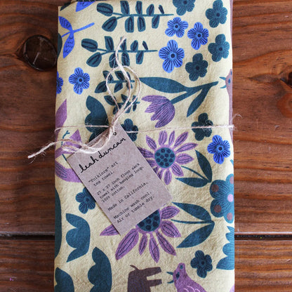 Folklore Floral Kitchen Tea Towel