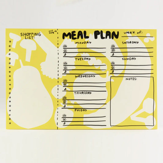 Fruits & Veggies Meal Planner Notepad