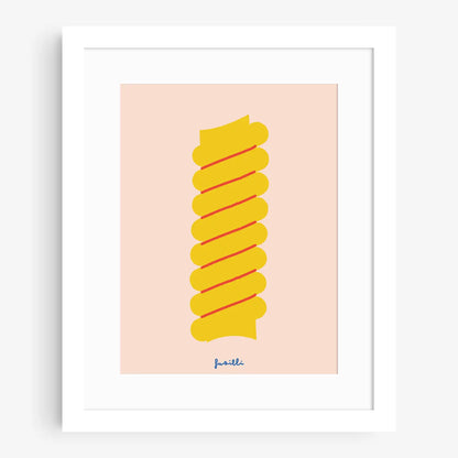 Pasta 5" x 7" Illustrated Print