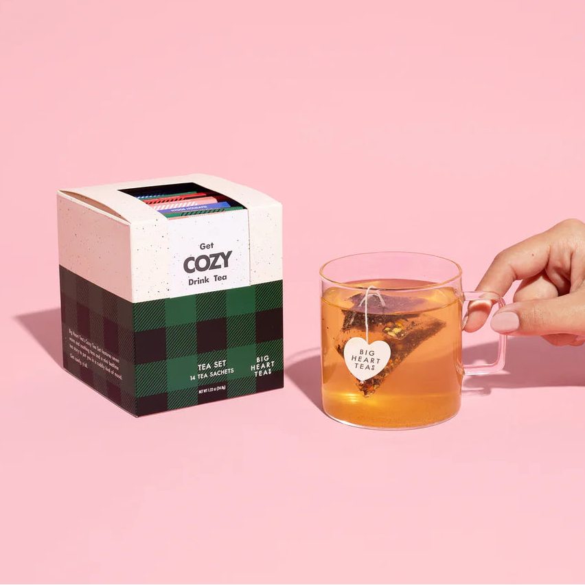 Cozy Tea Sampler Set (14 Tea Bags)
