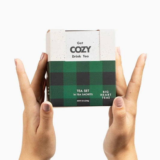Cozy Tea Sampler Set (14 Tea Bags)