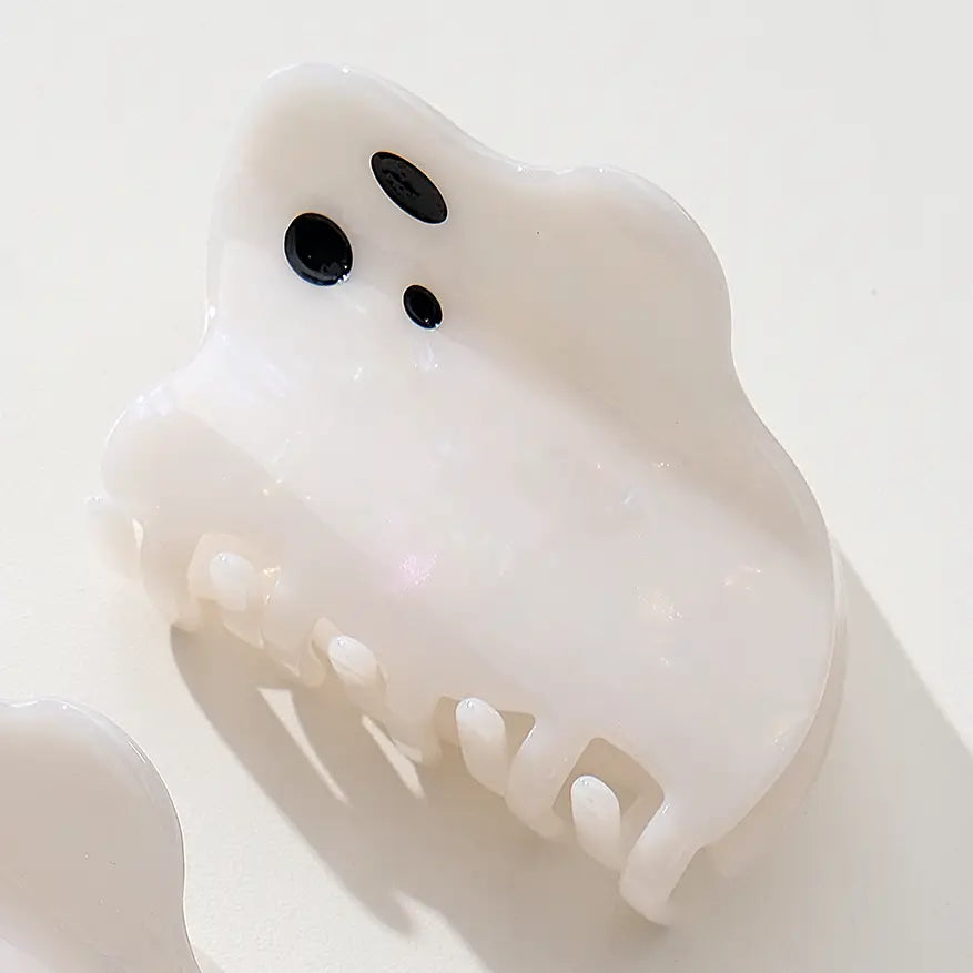 Ghost 3.5" Halloween Hair Clip