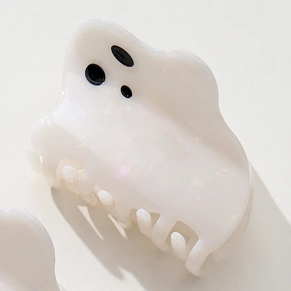 Ghost 3.5" Halloween Hair Clip