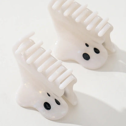 Ghost 3.5" Halloween Hair Clip