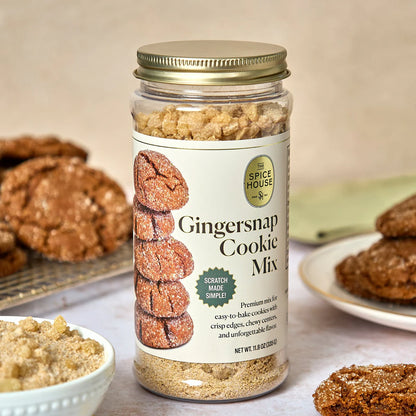 Gingersnap Cookie Mix 12oz Jar