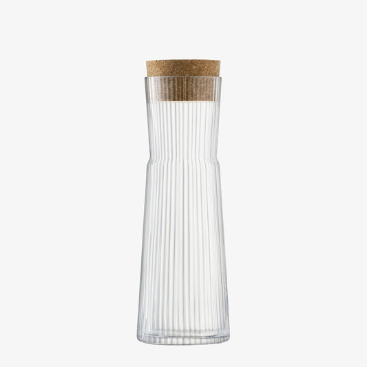 Gio Line Serving Carafe with Cork Stopper