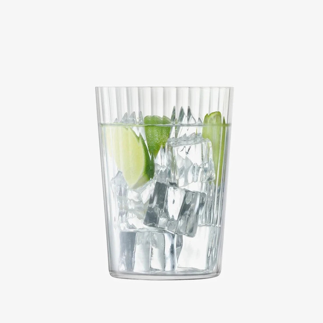 Gio Line Tumbler Drinking Glasses (Set of 4)