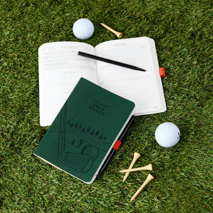 Waterproof Golf Notes Log Notebook (and Pen)