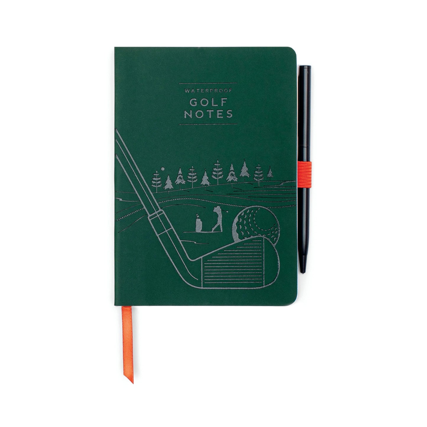 Waterproof Golf Notes Log Notebook (and Pen)