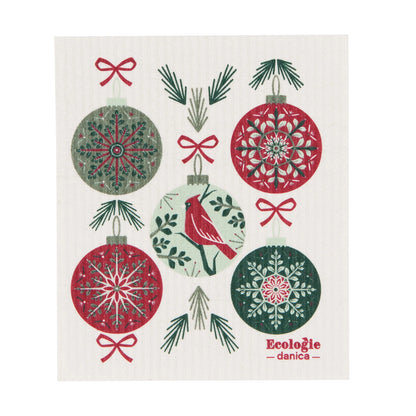 Holiday-Themed Swedish Sponge Dishcloth
