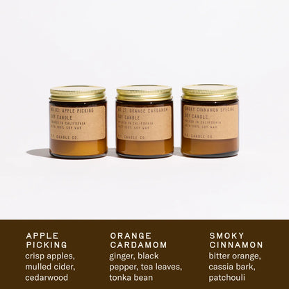 P.F. Candle Gourmand Mini Candle Gift Set Trio