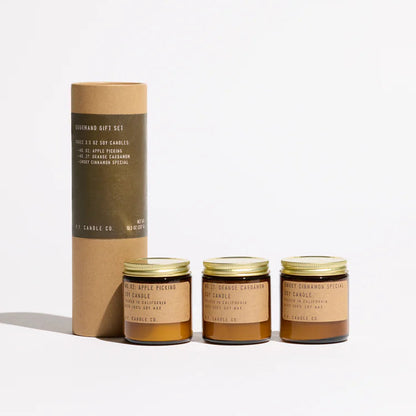P.F. Candle Gourmand Mini Candle Gift Set Trio