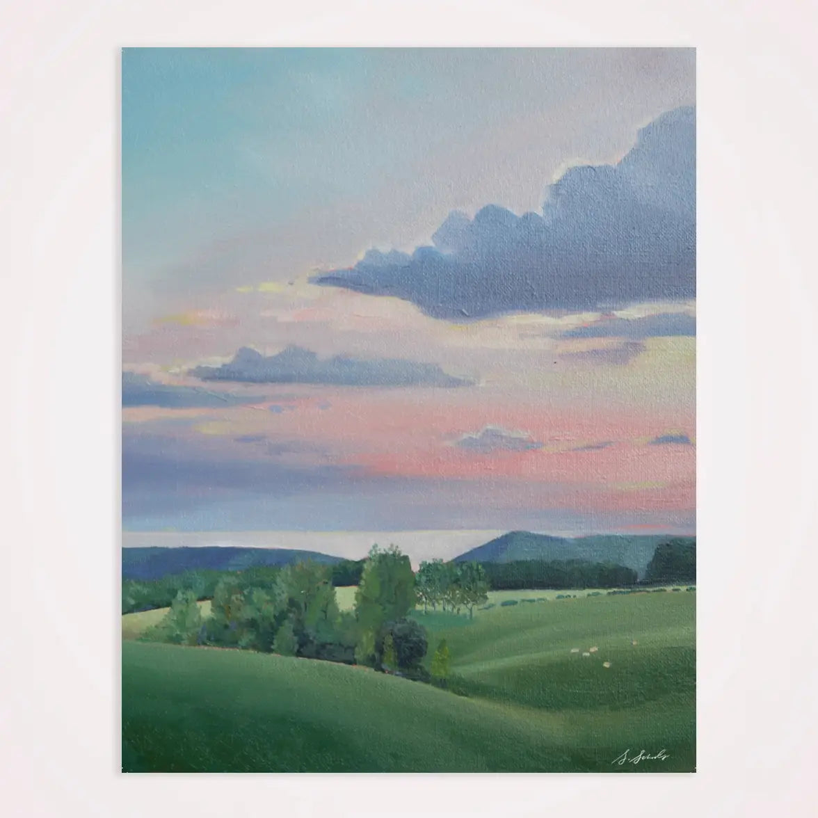 Graze Landscape 8" x 10" Print