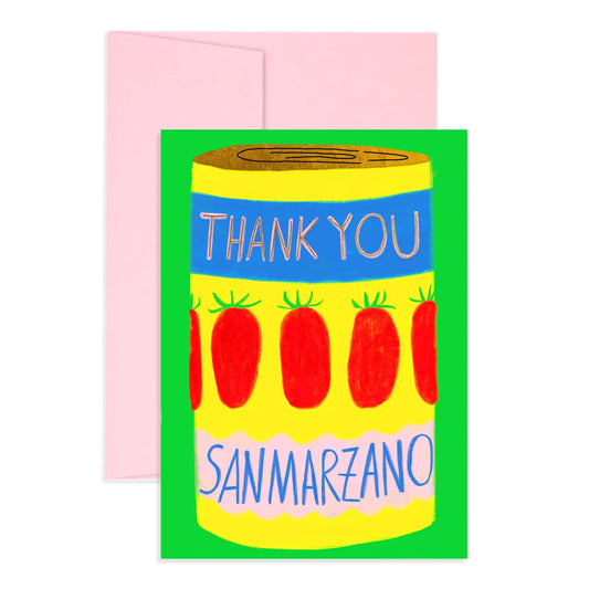 Grazie Mille San Marzano Thank You Greeting Card