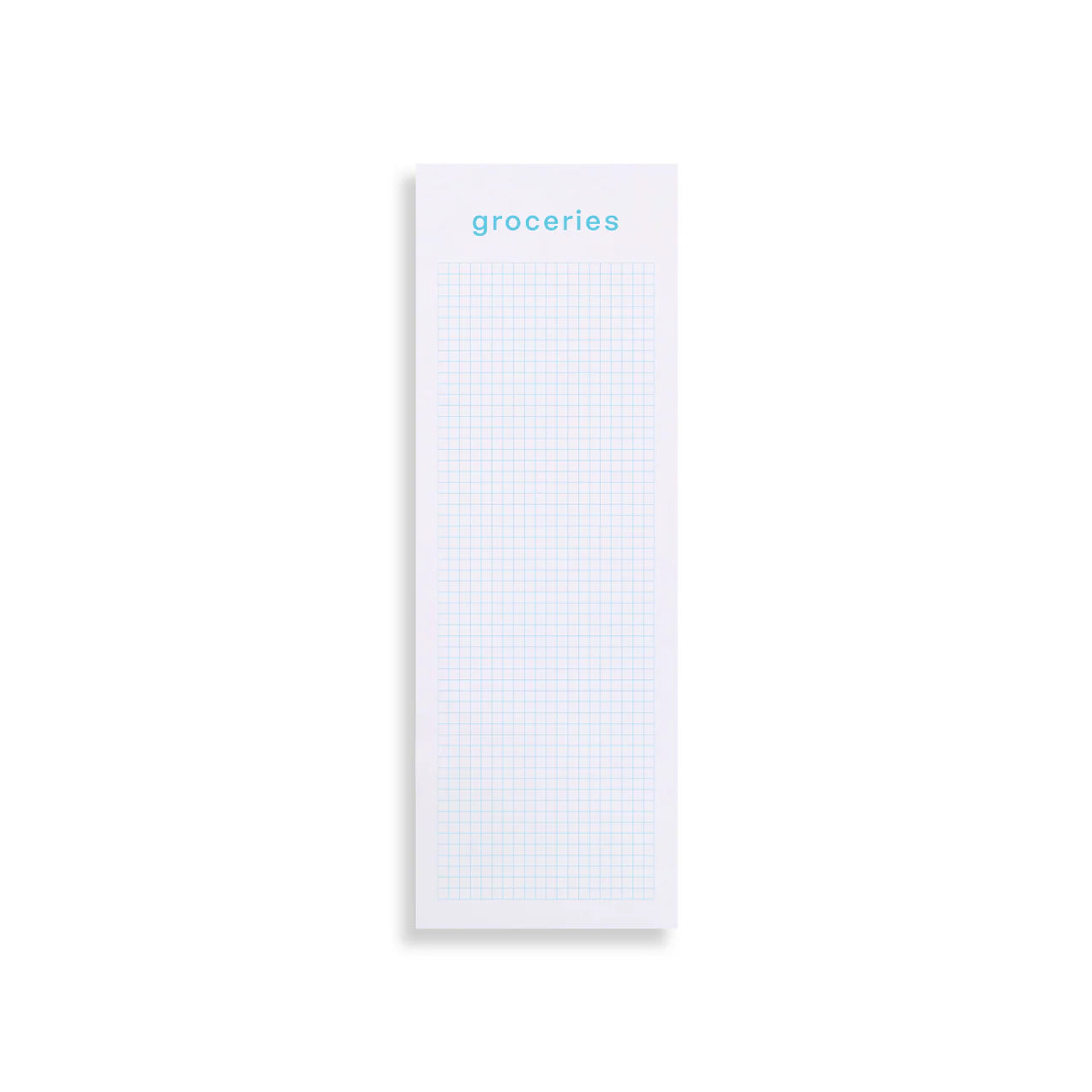 Groceries List Painted Edge Notepad
