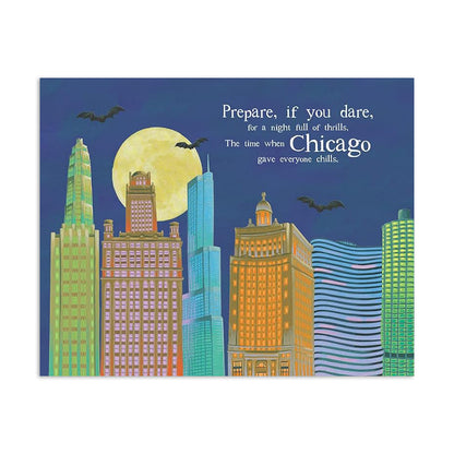 A Halloween Scare in Chicago Kids Book