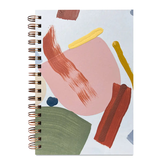 Rise Painted Cover 6" x 8" Notebook (Blank Pages)