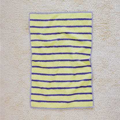 Terrycloth Bird Stripe Hand Towel