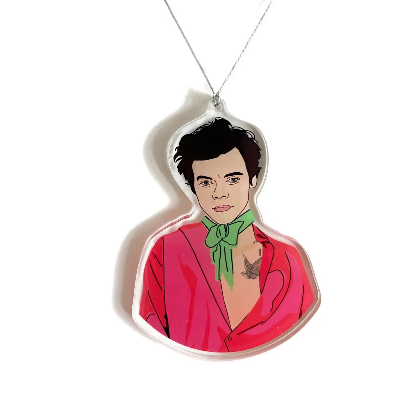 Harry Styles Inspired Holiday Ornament