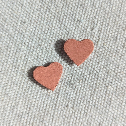 Tiny Heart Stud Post Earrings