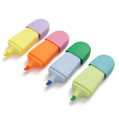 High Energy Bright Ideas Mini Highlighters (Set of 4)