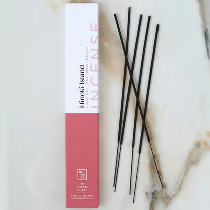 Hinoki Island Cherry Blossom, Bergamot Incense Sticks (Pack of 20)