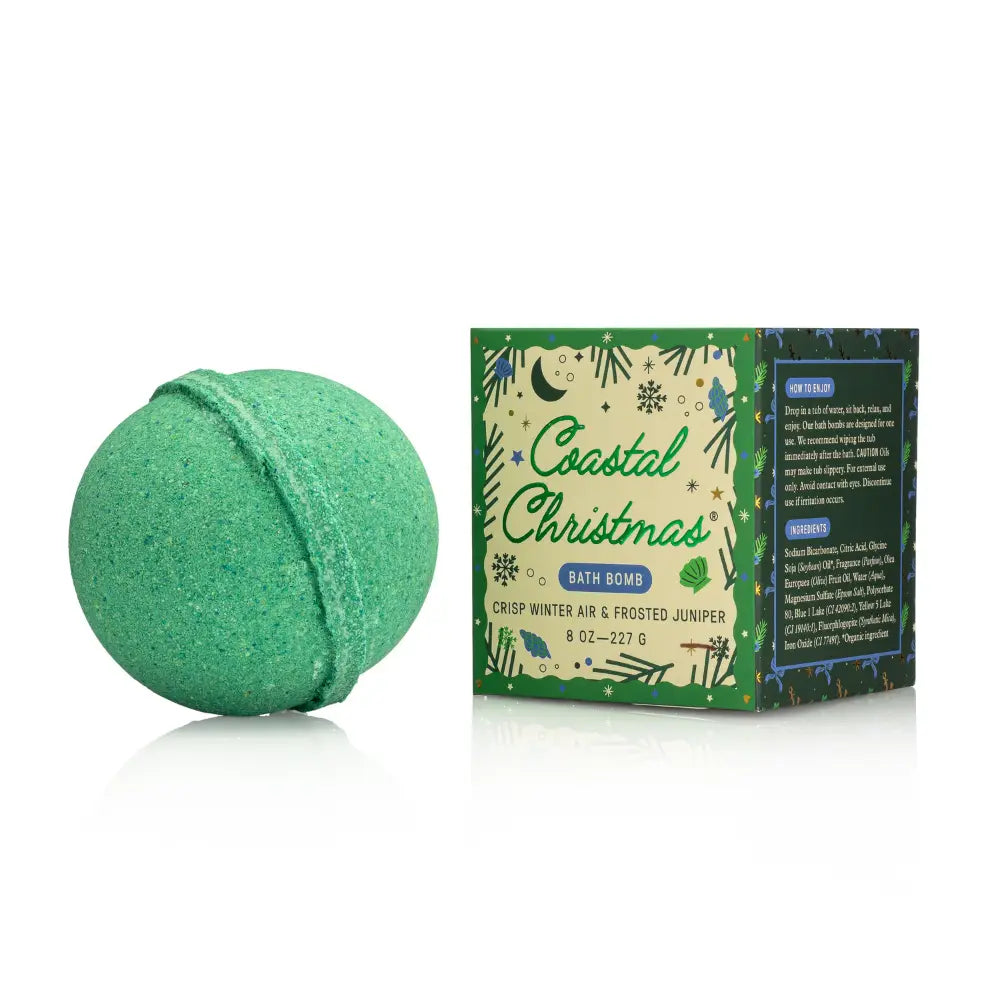 Holiday Themed Moisturizing Bath Bomb