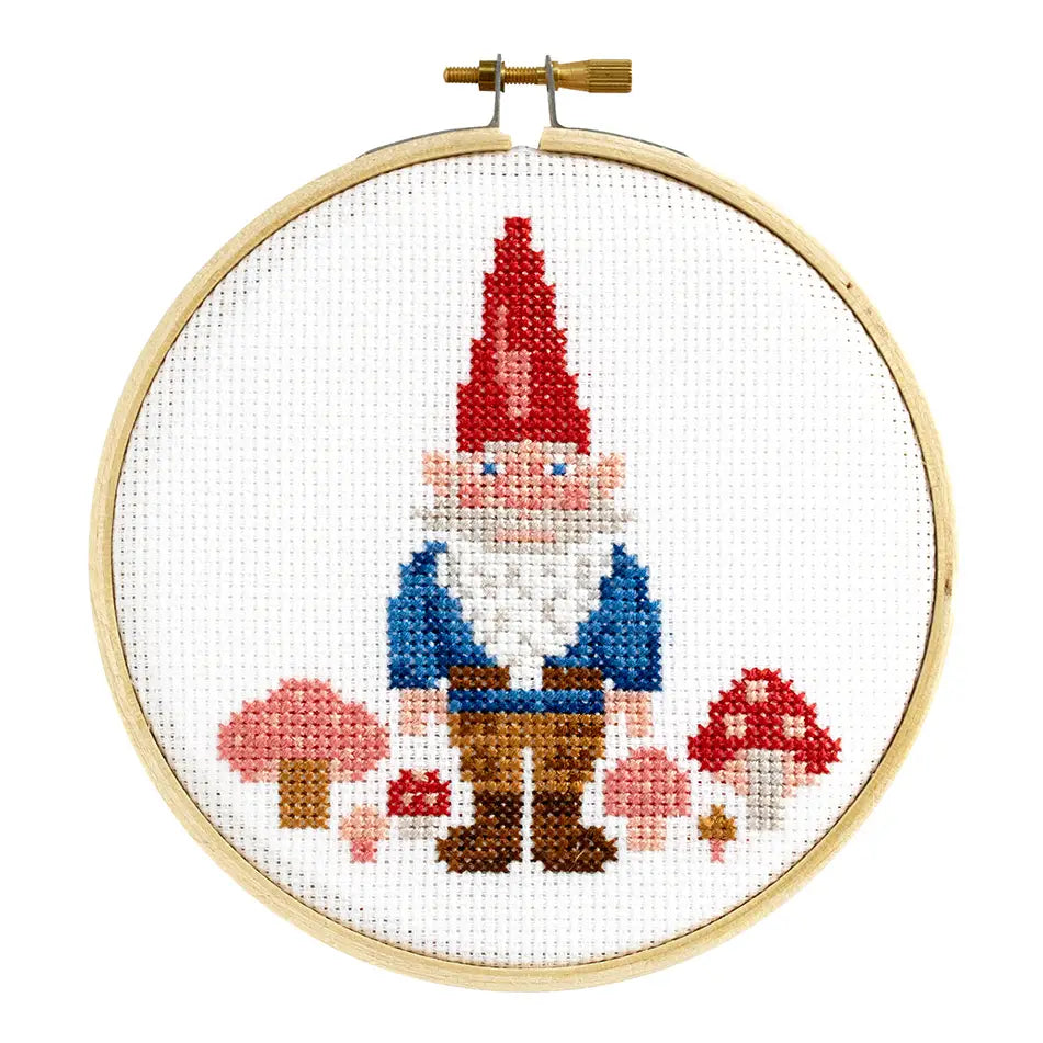 Gnome 5" Cross Stitch Kit