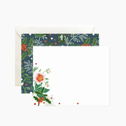 Christmas Rose Notecards (Set of 4)