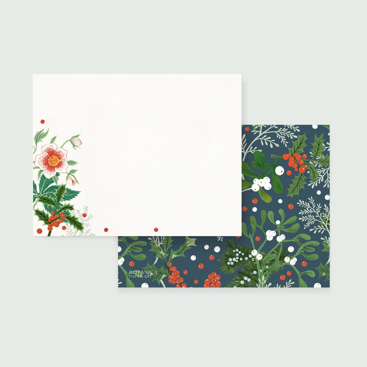 Christmas Rose Notecards (Set of 4)