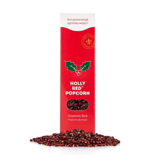 Holly Red Holiday Popcorn Kernels