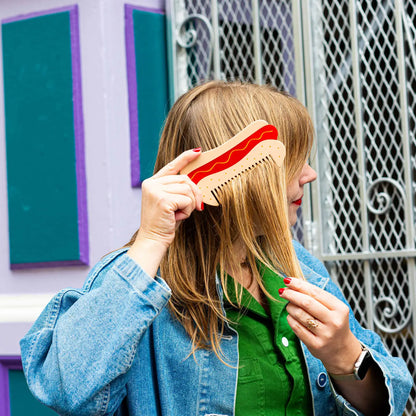 Hot Dog Hair Comb