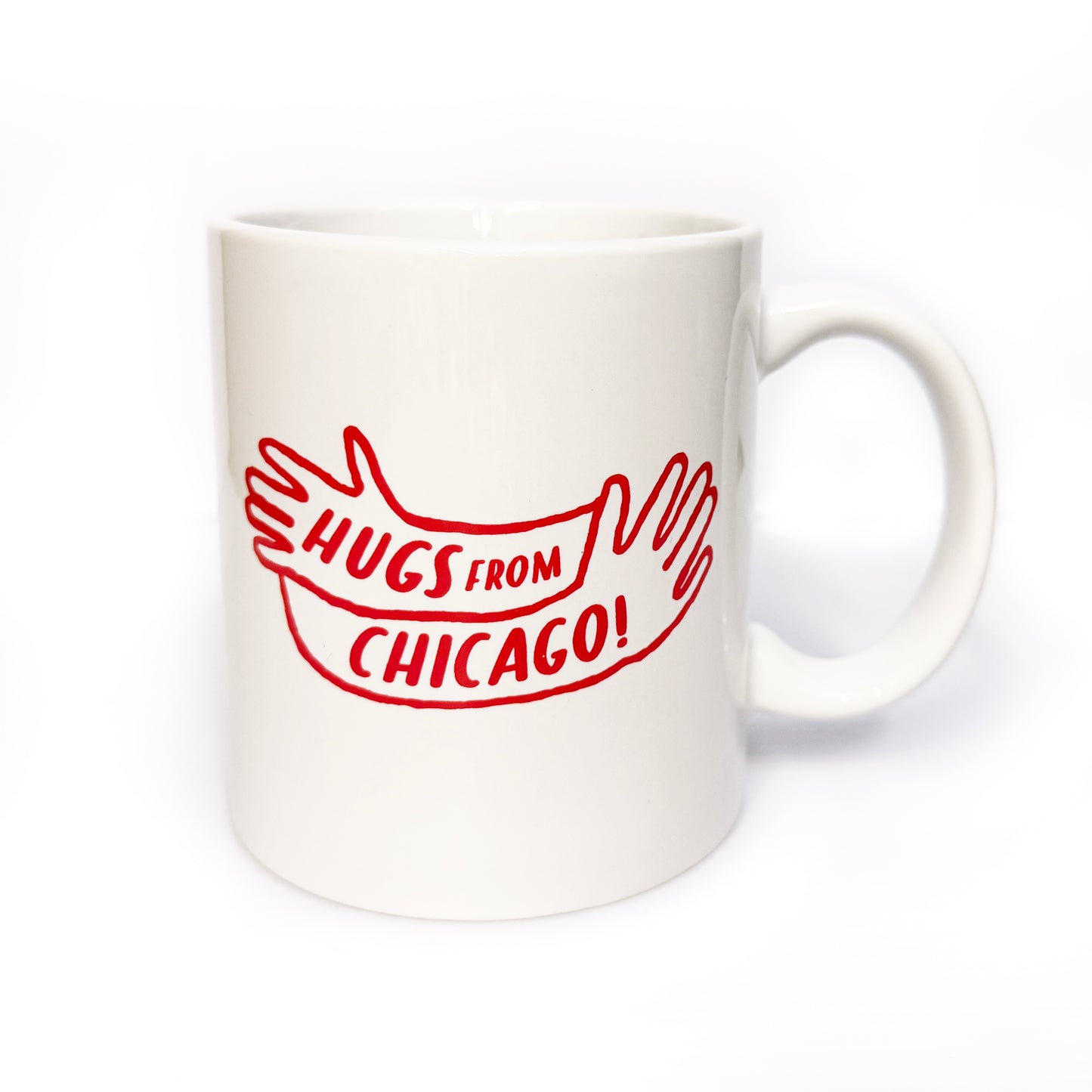 Hugs from Chicago 11 Oz Coffee Mug