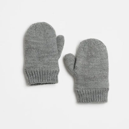 Chicago Love Heart Knit Toddler Mittens
