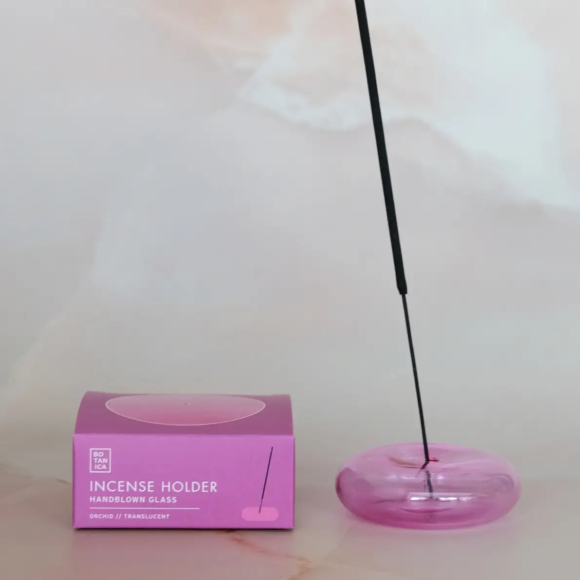 Bubble Glass Incense Holder