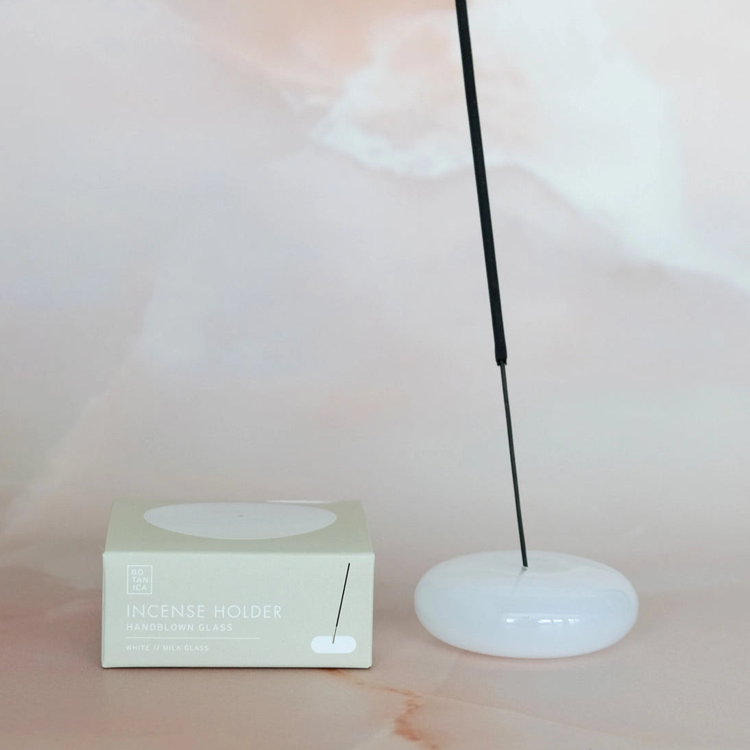 Bubble Glass Incense Holder